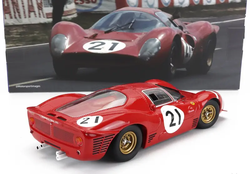 1:18 1966 Le Mans 24 Hour -- #21 Ferrari 330 P3 -- Werk83 2