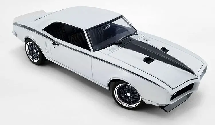 1:18 1968 Pontiac Firebird -- White Street Fighter -- Acme 1