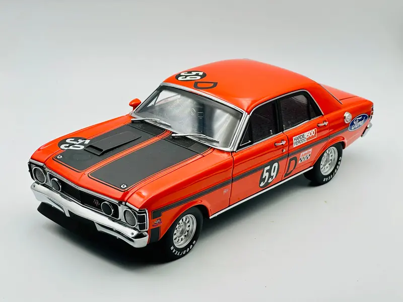 1:18 1969 Bathurst Geoghegan -- #59D Ford Xw Falcon Gt-Ho -- Classic Carlectable 1