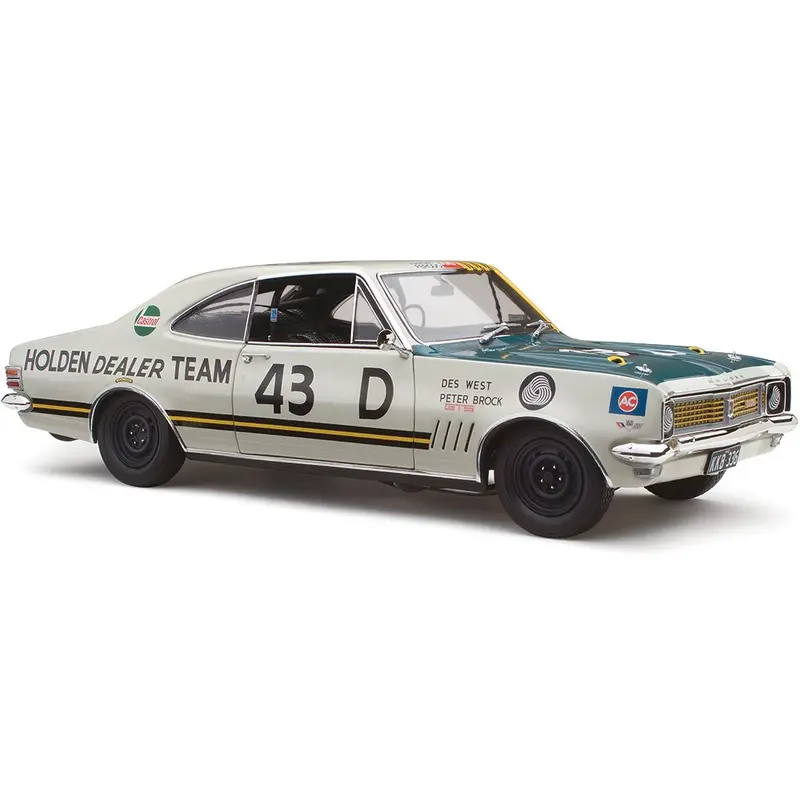 1:18 1969 Bathurst Peter Brock -- #43D Holden Ht Monaro -- Classic Carlectables 1