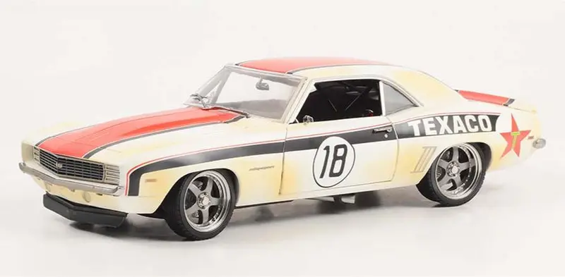 1:18 1969 Chevrolet Camaro Rs Street Fighter -- #18 Texaco -- Acme 1