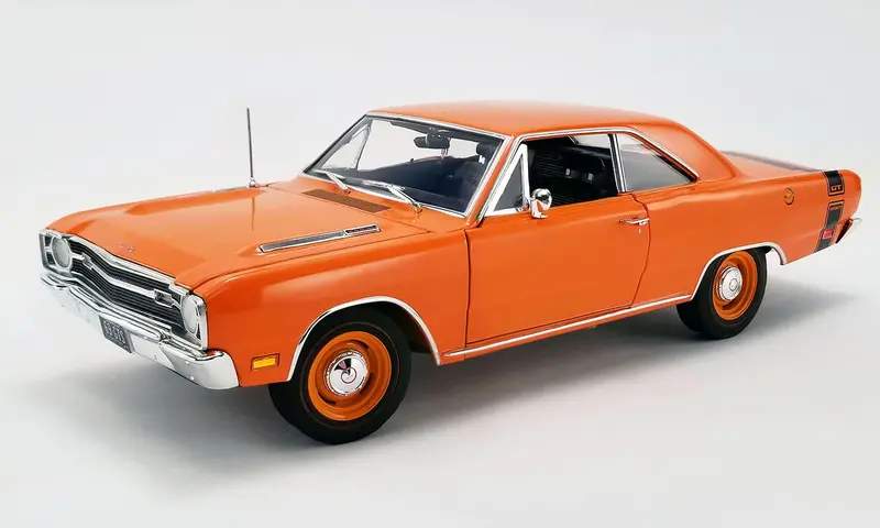 1:18 1969 Dodge Dart Gts 440 -- Orange -- Acme 1