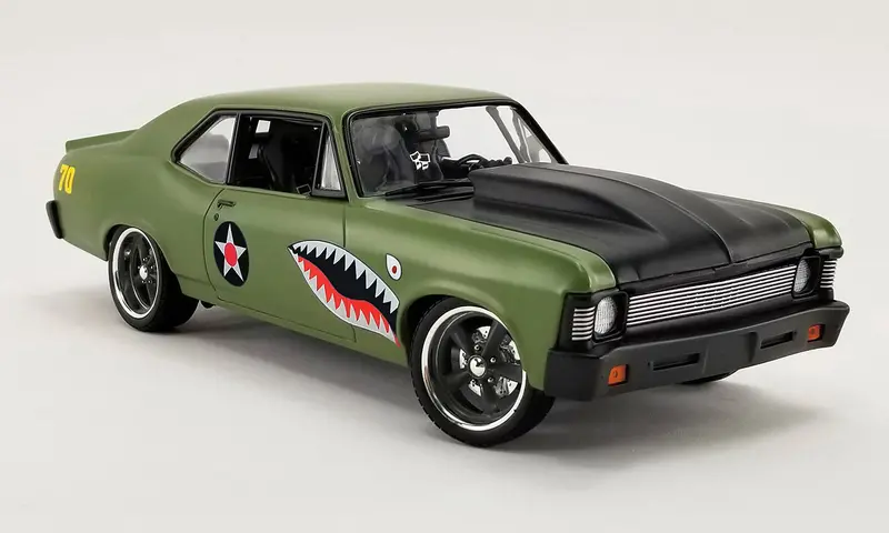 1:18 1970 Chevrolet Nova Street Fighter -- Warhawk -- Acme 1