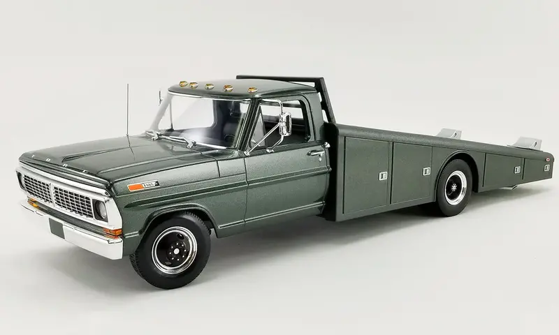 1:18 1970 Ford F-350 Ramp Truck -- Highland Green -- Acme 1