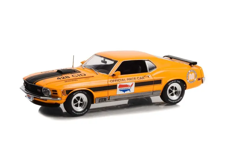 1:18 1970 Ford Mustang Mach 1 -- Michigan Speedway Pace Car -- Highway 61 1