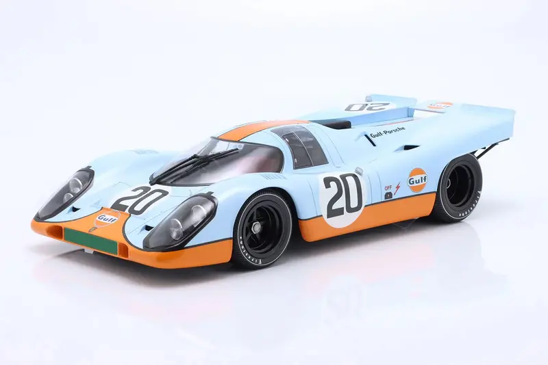 1:18 1970 Le Mans 24 Hour -- #20 Gulf Porsche 917K -- Werk83 1