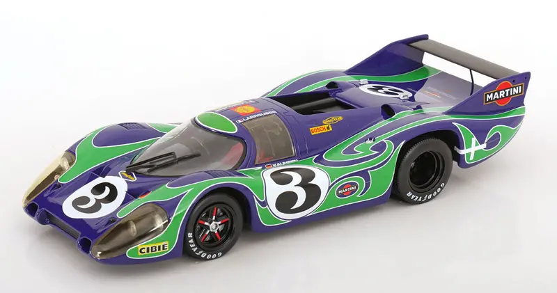 1:18 1970 Le Mans 24 Hour -- #3 "Psychedelic Hippie" Porsche 917Lh -- Werk83 1