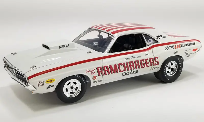 1:18 1971 Dodge Challenger Pro Stock -- Ramchargers -- Acme 1