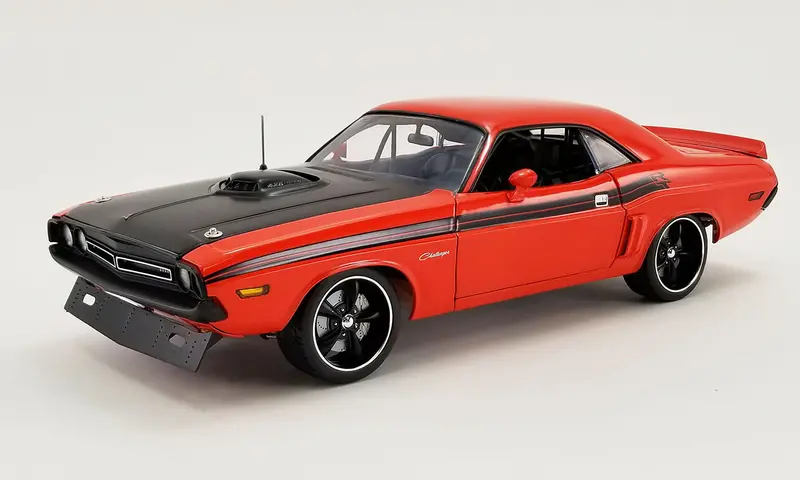 1:18 1971 Dodge Challenger R/T -- Fireball -- Street Fighter -- Acme 1