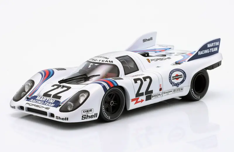 1:18 1971 Le Mans 24 Hour Winner -- #22 Martini Porsche 917K -- Werk83 1