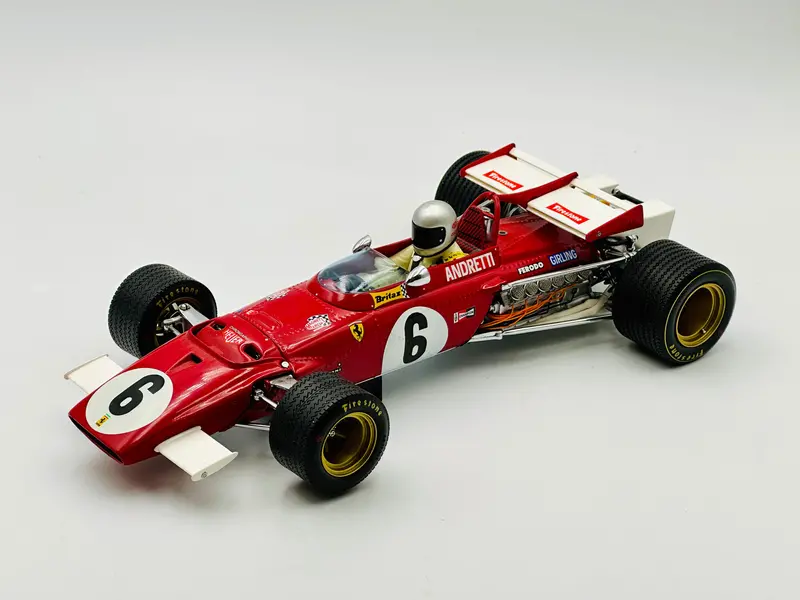 1:18 1971 Mario Andretti -- #6 Ferrari 312B -- Exoto 1