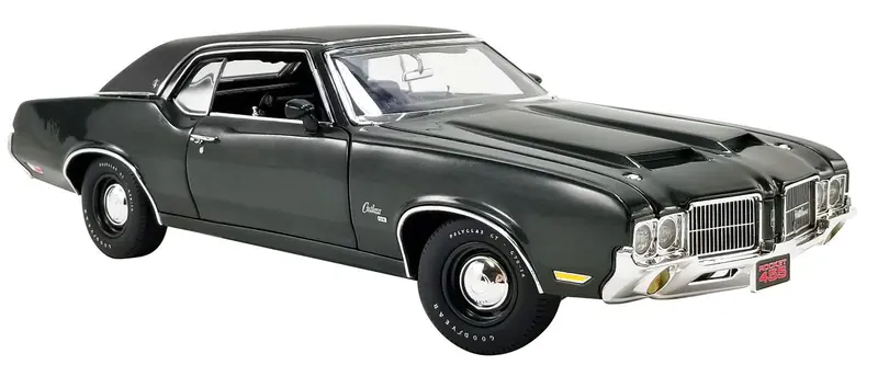 1:18 1971 Oldsmobile Cutlass Sx -- Green -- Acme 1