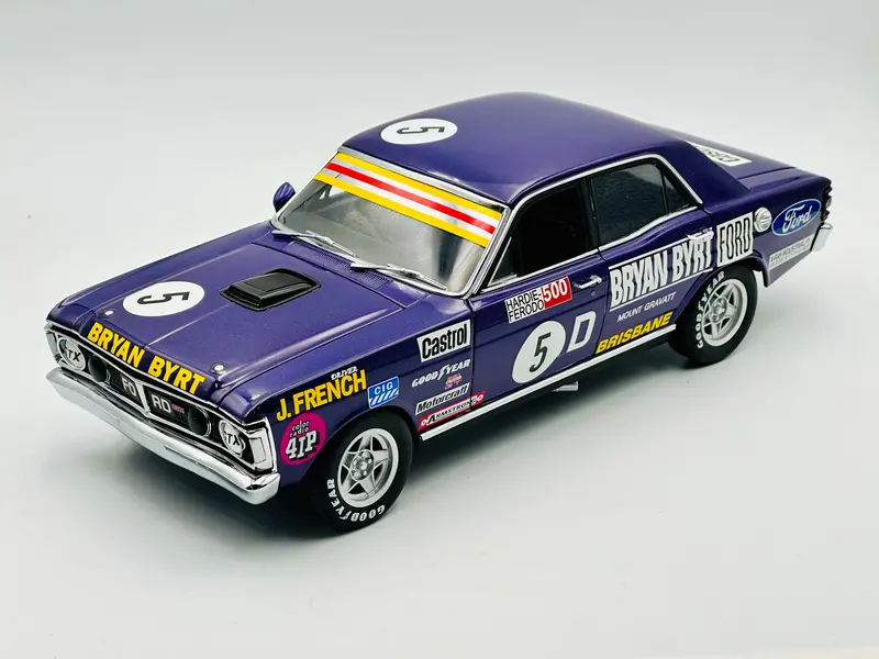 1:18 1972 Bathurst 2Nd Place -- John French -- Ford Xy Falcon Gtho -- Biante 1