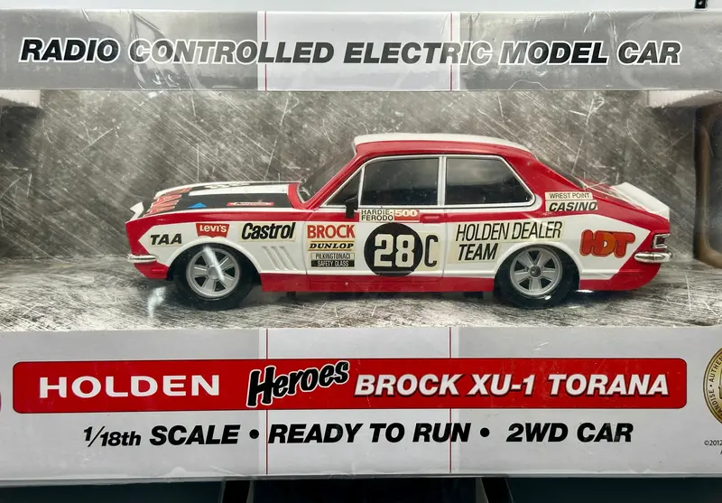 1:18 1972 Bathurst Winner -- Radio Control -- Peter Brock Holden Lj Torana Xu-1 1