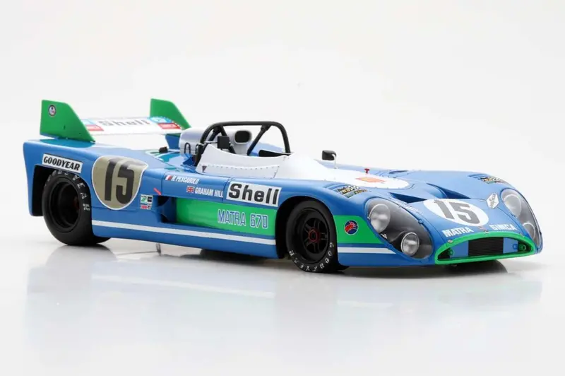 1:18 1972 Le Mans 24 Hour Winner -- #15 Matra Simca Ms 670 -- Spark 1