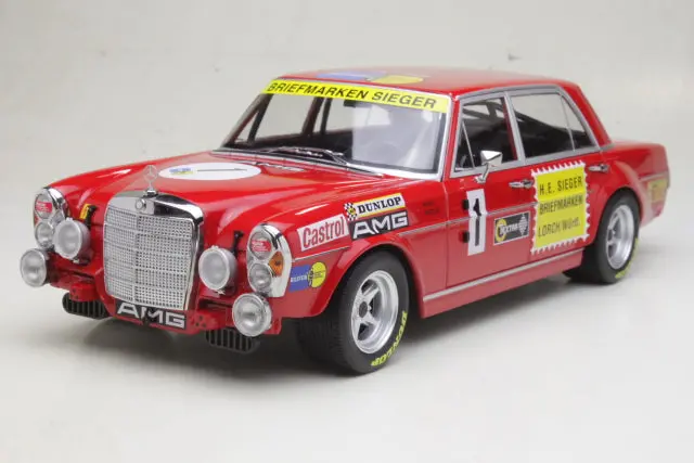 1:18 1972 Nurburgring 24H -- #1 "Red Pig" Mercedes-Benz 300 Sel 6.8 -- Werk83 1