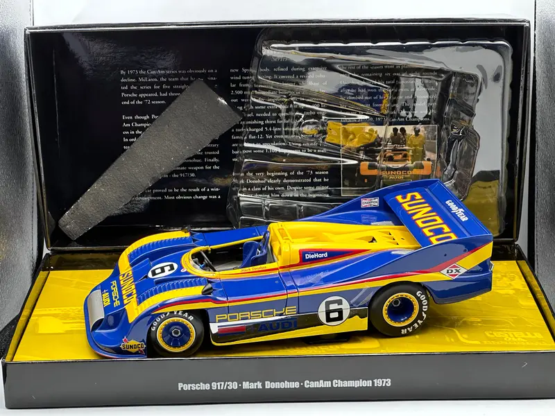 1:18 1973 Canam Champion -- Mark Donohue -- Porsche 917/30 -- Minichamps 1