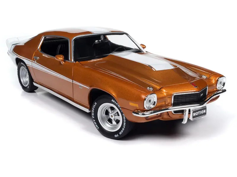 1:18 1973 Chevrolet Camaro Baldwin-Motion -- Light Copper -- American Muscle 1