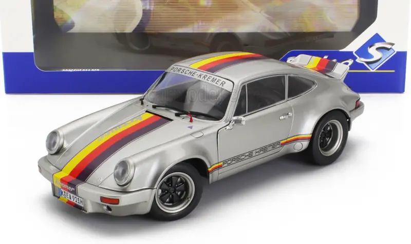 1:18 1973 Kremer Rally -- Grey -- Porsche 911 (930) -- Solido 1