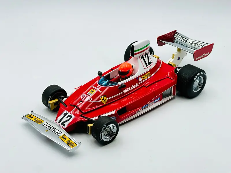 1:18 1975 Niki Lauda - World Champion -- #12 Ferrari 312 T -- Minichamps F1 1