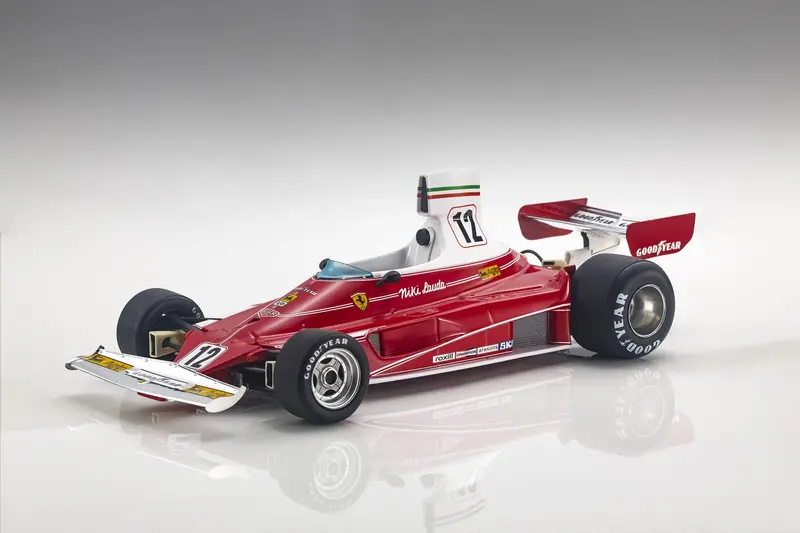 1:18 1975 World Champion -- Niki Lauda -- #12 Ferrari 312 T -- Gp Replicas F1 1