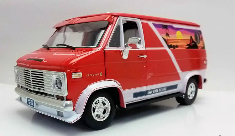 1:18 1976 Chevrolet G-Series Van -- Good Times Machine -- Acme 1