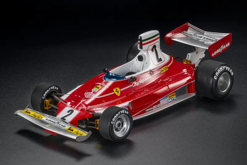 1:18 1976 Clay Regazzoni -- Usa Gp Winner -- Ferrari 312T2 -- Gp Replicas F1 1