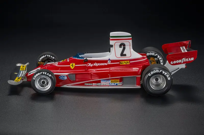 1:18 1976 Clay Regazzoni -- Usa Gp Winner -- Ferrari 312T2 -- Gp Replicas F1 2