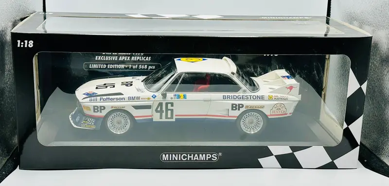 1:18 1976 Le Mans 24 Hour -- Peter Brock -- Bmw 3.5 Csl -- Minichamps 1