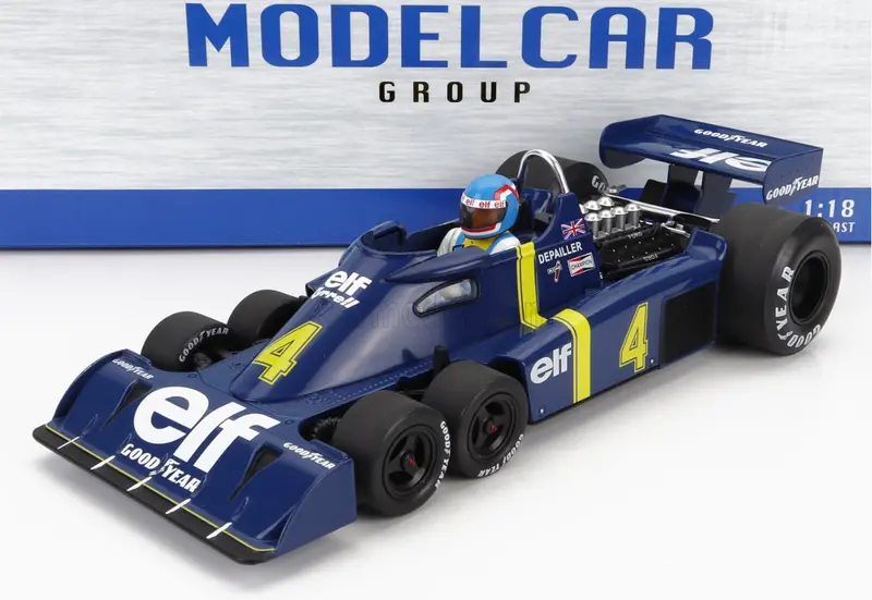 1:18 1976 Patrick Depailler -- Tyrrell P34 6-Wheeler -- Model Car Group (Mcg) F1 1