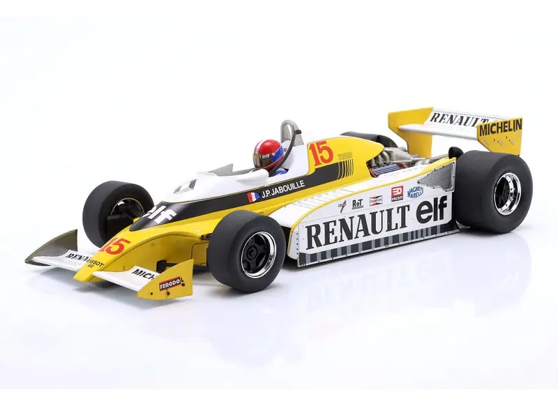 1:18 1979 Jean Pierre Jabouille -- #15 Renault Rs10 -- Model Car Group (Mcg) F1 1