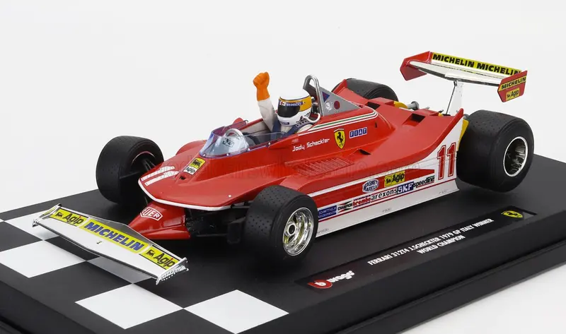 1:18 1979 Jody Scheckter - Italian Gp World Champion - #11 Ferrari -- Bburago F1 1