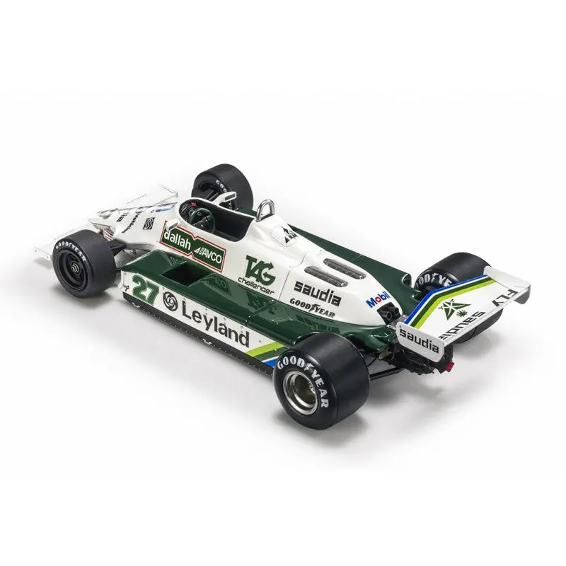 1:18 1980 Alan Jones -- French Gp Winner -- Williams Fw07b -- Gp Replicas F1 2