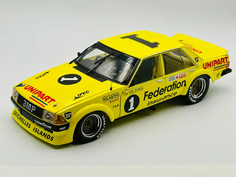 1:18 1980 Bathurst Allan Moffat -- #1 Federation Ford Xd Falcon -- Biante 1