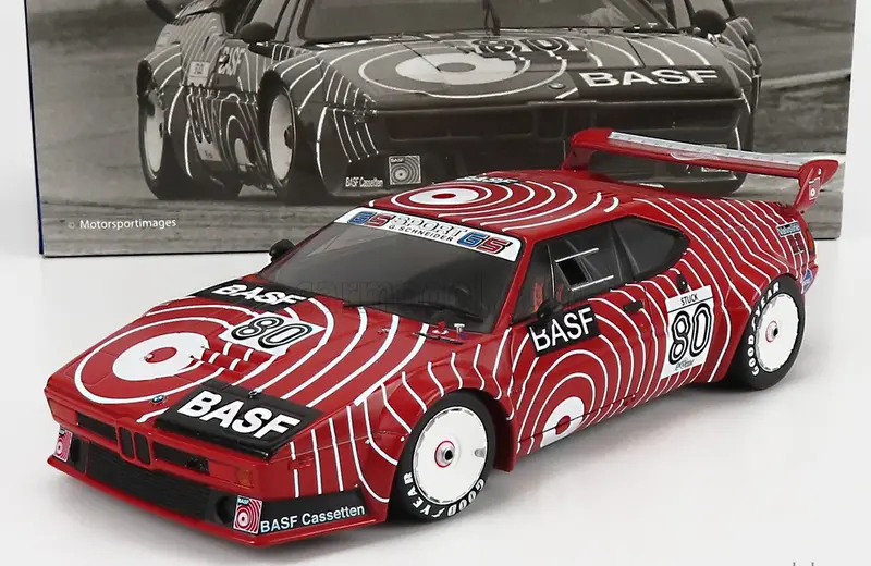 1:18 1980 Hans Joachim Stuck -- #80 Bmw M1 Procar Series -- Werk83 1