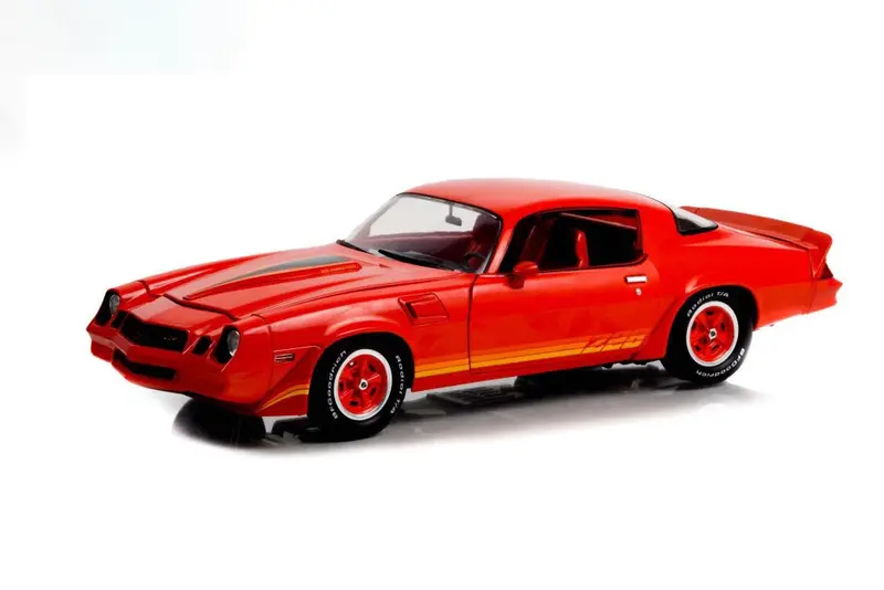 1:18 1981 Chevrolet Camaro Z/28 Yenko Turbo Z -- Red -- Greenlight 1
