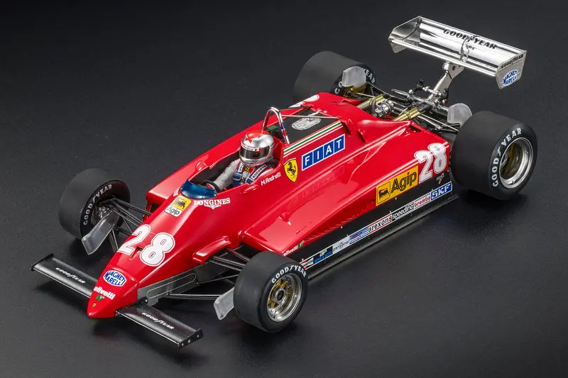 1:18 1982 Mario Andretti -- Italian Gp Pole -- Ferrari 126C2 -- Gp Replicas F1 1