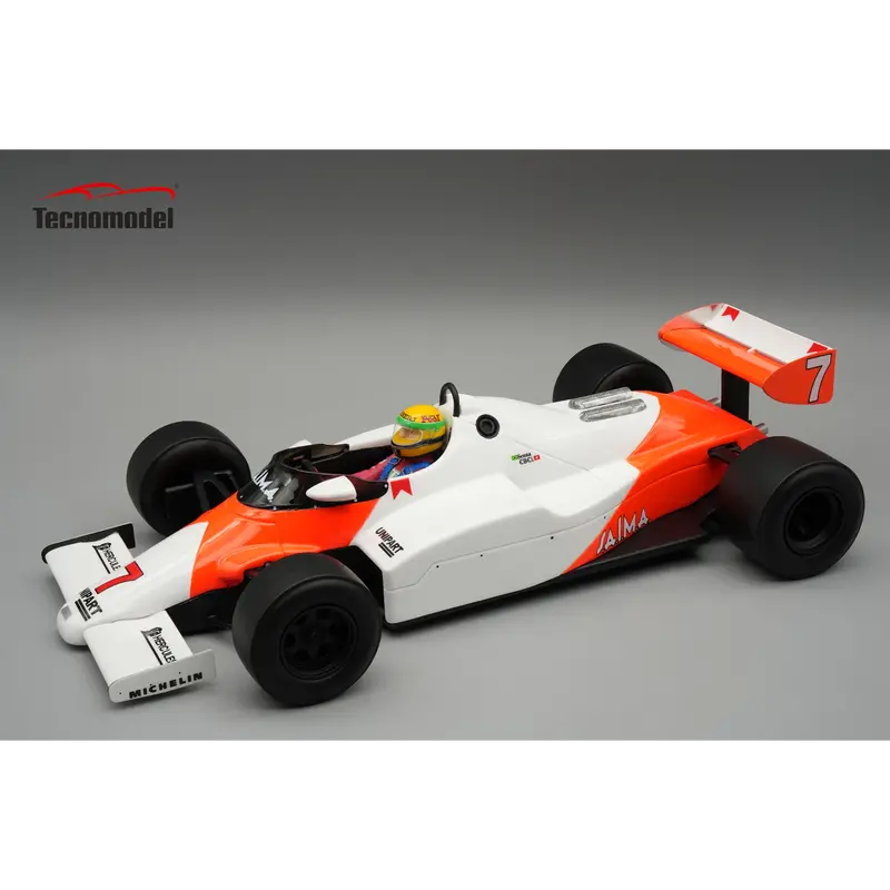 1:18 1983 Ayrton Senna -- Silverstone Test -- #7 Mclaren Mp4/1C -- Tecnomodel F1 1