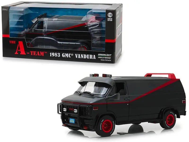 1:18 1983 Gmc Vandura: The A-Team Van -- 1983-87 Tv Series -- Greenlight 1