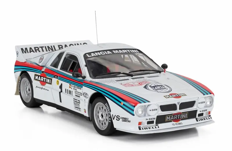 1:18 1983 Monte Carlo Rally Winner -- Walter Rohrl -- #1 Lancia 037 -- Werk83 1