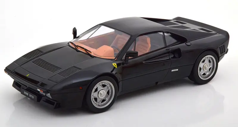 1:18 1984 Ferrari 288 Gto -- Black -- Kk-Scale 1
