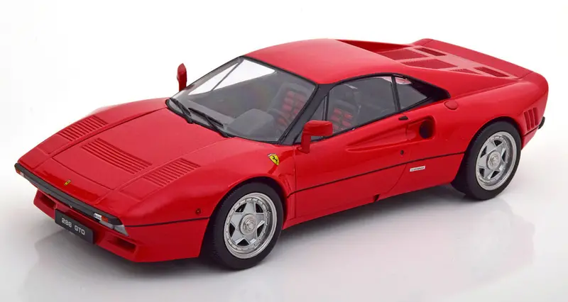 1:18 1984 Ferrari 288 Gto -- Red W/Black Interior -- Kk-Scale 1