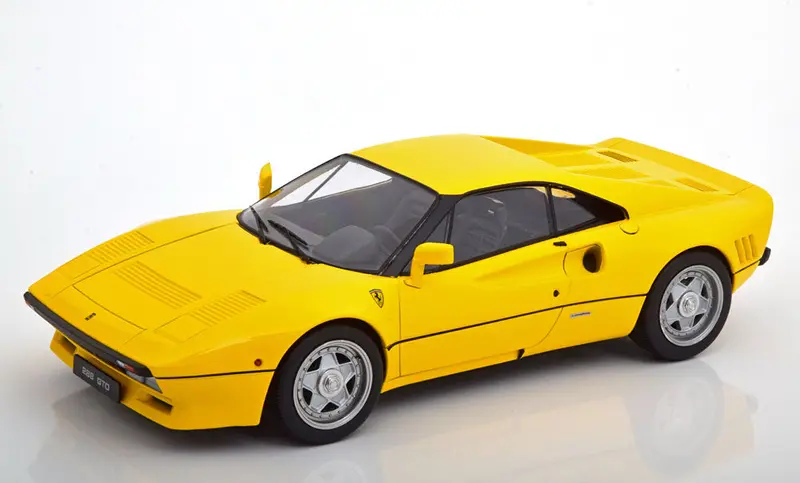 1:18 1984 Ferrari 288 Gto -- Yellow -- Kk-Scale 1