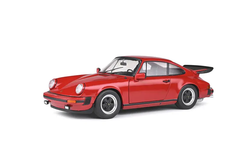 1:18 1984 Porsche 911 Carrera 3.2 Coupe -- Red -- Solido 1