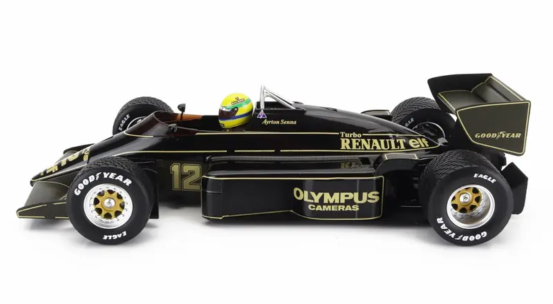 1:18 1985 Ayrton Senna -- Lotus F1 97T -- Minichamps F1 2
