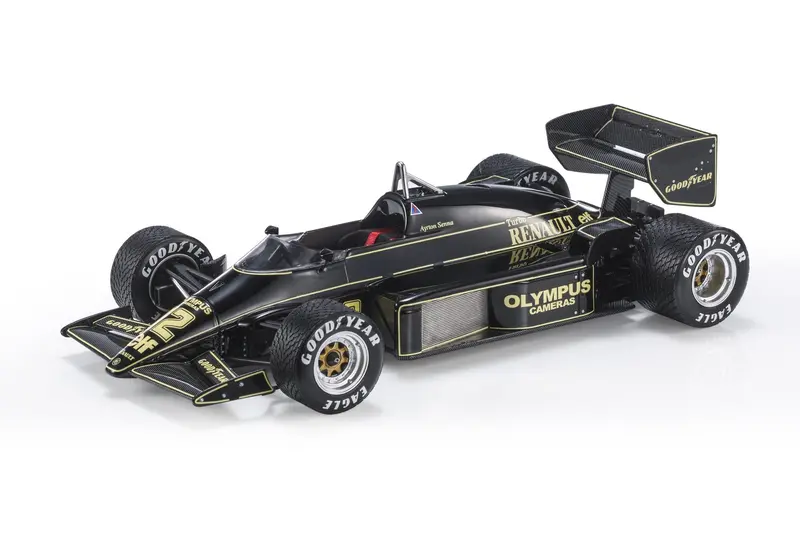 1:18 1985 Ayrton Senna -- Portugal Gp Winner -- #12 Lotus 97T -- Gp Replicas F1 1