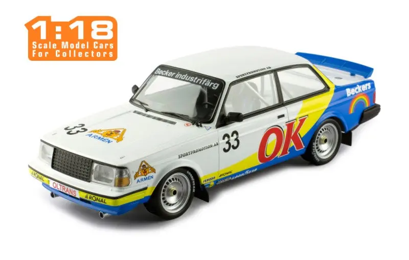 1:18 1985 Etcc Zolder -- #33 Ok Volvo 240 Turbo -- Ixo Models 1