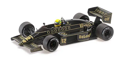 1:18 1986 Ayrton Senna (Dirty Version) -- Lotus 98T -- Minichamps F1 1