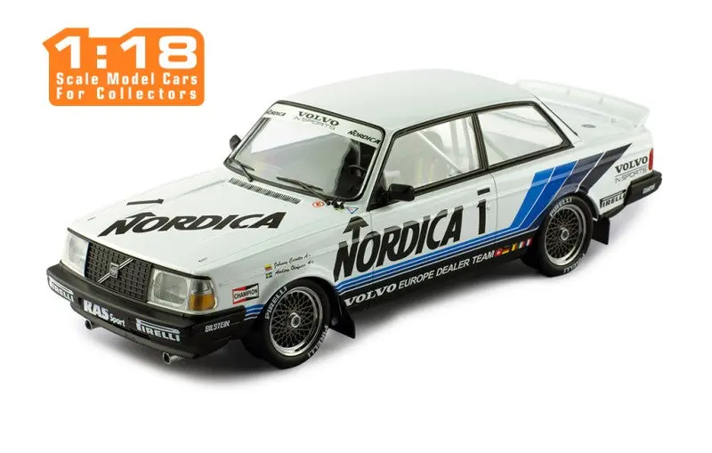 1:18 1986 Etcc Brno -- #1 Nordica Volvo 240 Turbo -- Ixo Models 1