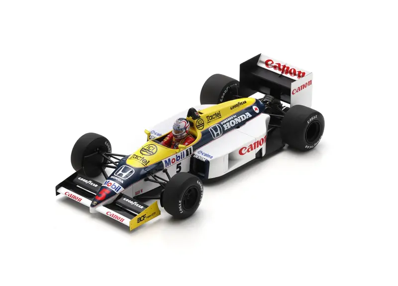 1:18 1986 Nigel Mansell -- British Gp Winner -- #5 Williams Fw11 -- Spark F1 1